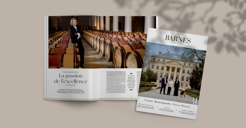 Nueva revista BARNES Primavera-Verano 2022: una original inmersión en el corazón de Château Margaux