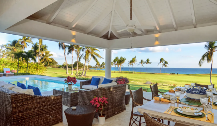 Cacique Ocean View: Golf and Caribbean Views in Casa de Campo Cacique Ocean View: Golf and Caribbean Views in Casa de Campo